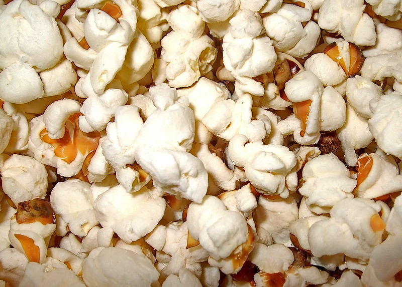 Bild fylld popcorn